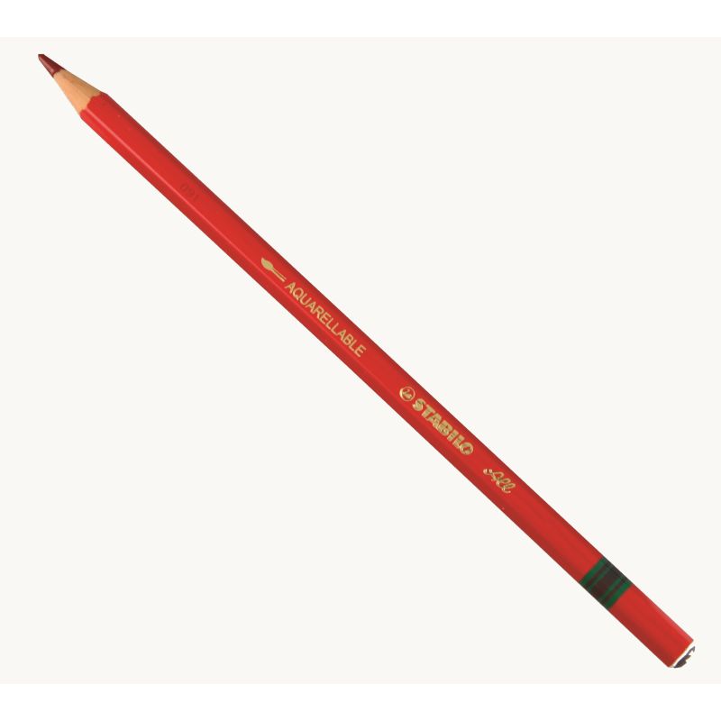 STABILO 8040 CRAYON ROUGE